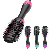 Spring New Spohui Electric Straightener Comb Hair Dryer Brush 3 In 1 Cusotm Logo